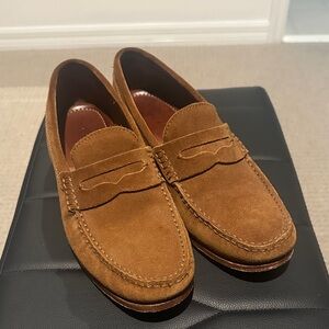 H.S. Trask Brown Suede Loafers good condition